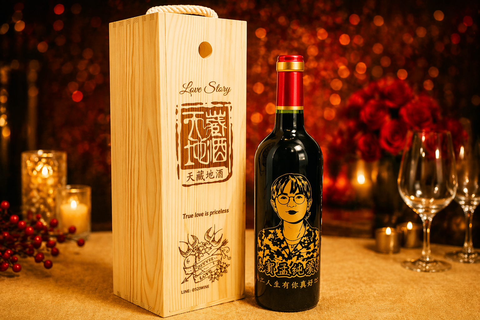 邱允文大師-台灣酒瓶雕刻品牌鑑定級瓶雕作品