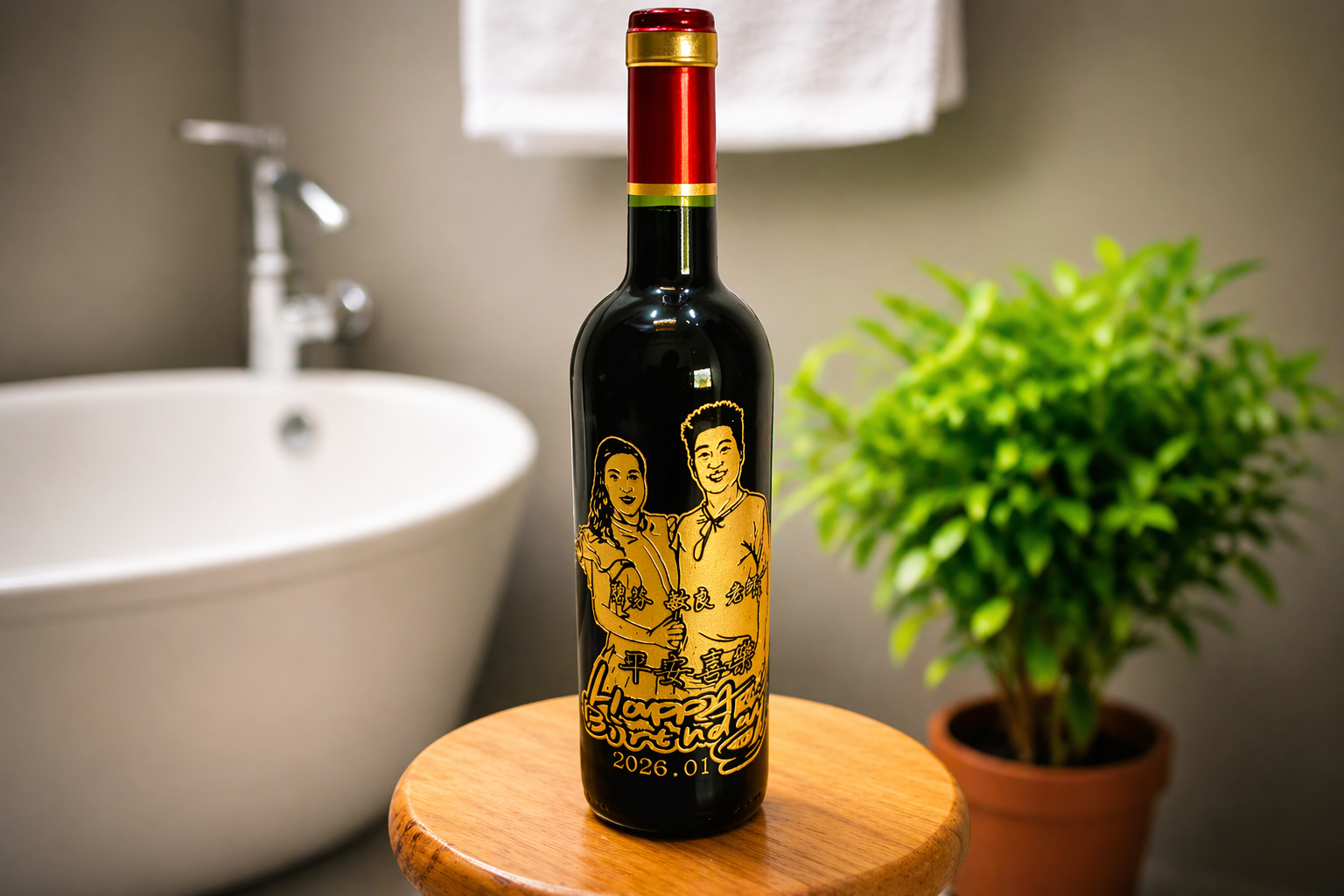 邱允文大師-台灣酒瓶雕刻品牌鑑定級瓶雕作品